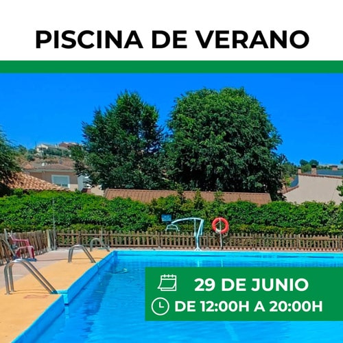 Apertura de la piscina de verano 2024